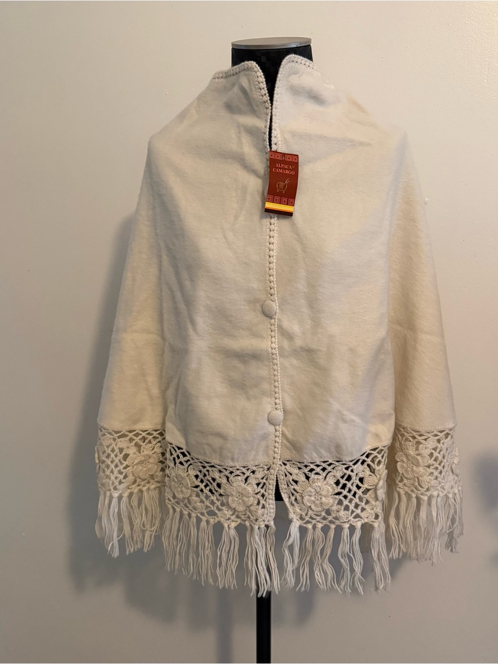 Alpaca Camargo Pancho Shawl